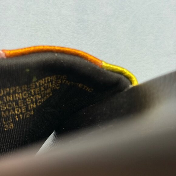 🆕 KURT GEIGER LONDON 🧿 NWOB Meena Eagle Metallic Pool Slide - Size 38 US 7.5 - Picture 12 of 12